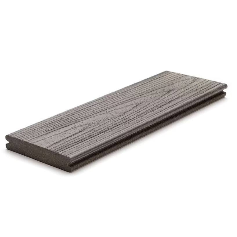 1" x 6" x 20' Trex Transcend Grooved Decking, Island Mist