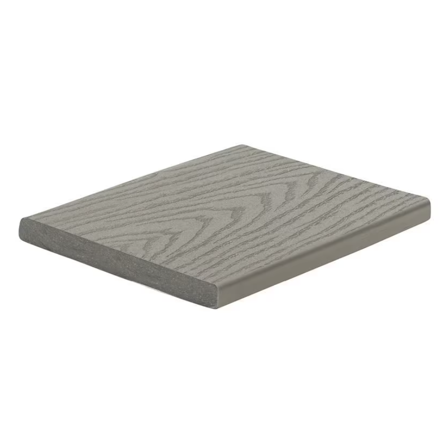 1" x 8" x 12' Trex Select Fascia Board, Pebble Grey