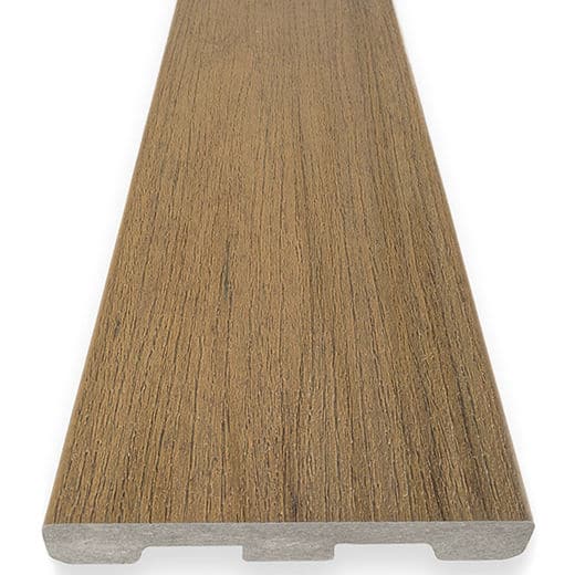 1" x 6" x 20' Timbertech Prime Plus Collection Square Decking Board, Coconut Husk