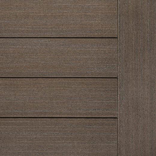 1" x 12" x 12' Timbertech Prime Plus Collection Fascia Board, Dark Cocoa