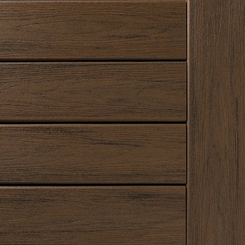 1" x 8" x 12' Timbertech Reserve Collection Riser Board, Dark Roast