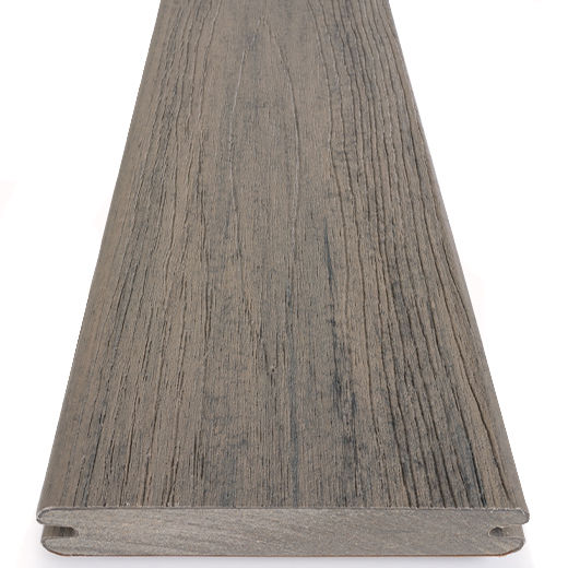 1" x 6" x 16' Timbertech Reserve Collection Grooved Decking Board, Driftwood