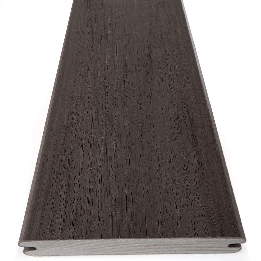 1" x 6" x 20' Timbertech Legacy Collection Grooved Decking Board, Espresso