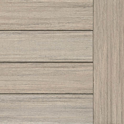 1" x 6" x 12' Timbertech Landmark Collection Grooved Decking Board, French White Oak