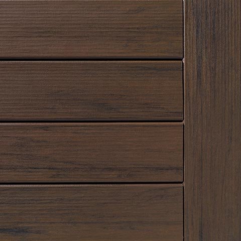 1" x 12" x 12' Timbertech Legacy Collection Fascia Board, Mocha