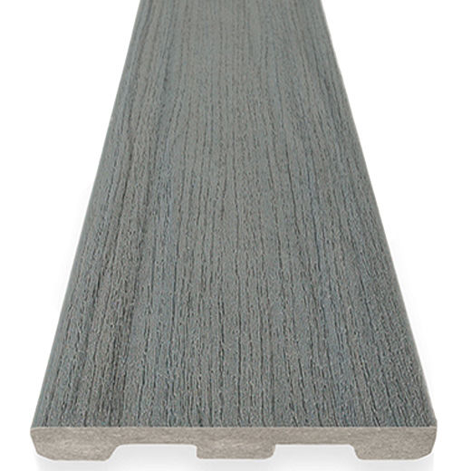 1" x 6" x 20' Timbertech Prime Plus Collection Square Decking Board, Sea Salt Gray