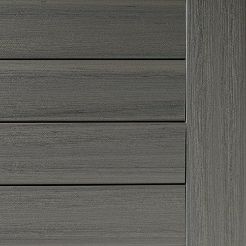 1" x 6" x 20' Timbertech Prime Plus Collection Grooved Decking Board, Sea Salt Gray