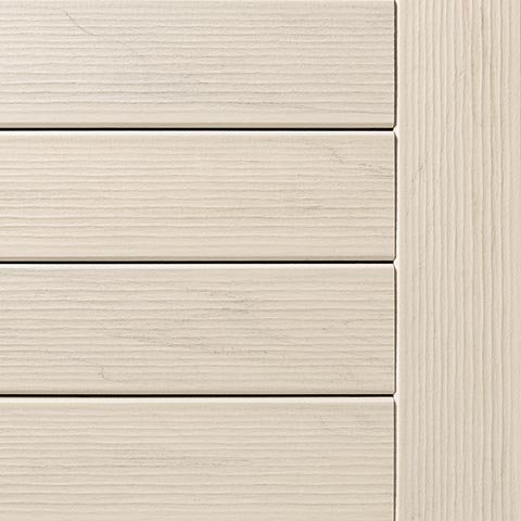 1" x 6" x 20' Timbertech Legacy Collection Grooved Decking Board, Whitewash Cedar