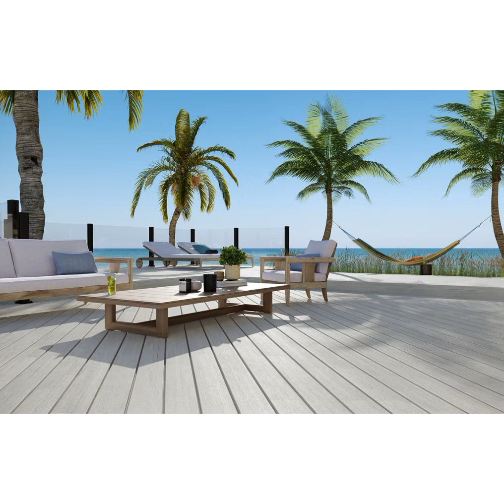 1" x 6" x 12' Trex Transcend Lineage Grooved, Salt Flat