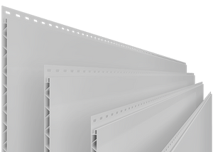 16' x 16" x 0.5" Grey Trusscore Wall&CeilingBoard PVC Panels