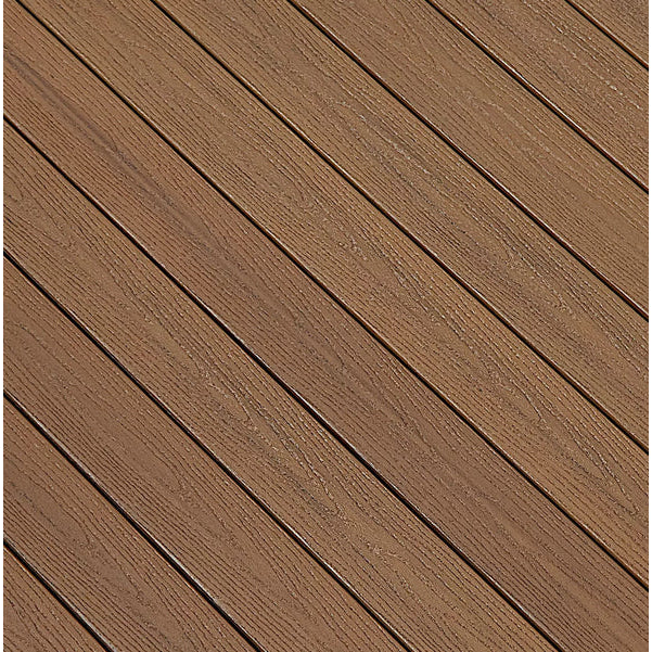 1" x 6" x 20' Fiberon Goodlife Grooved Decking, Tuscan Villa