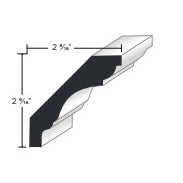 3/4” X 3 1/2” Oak Crown Mould