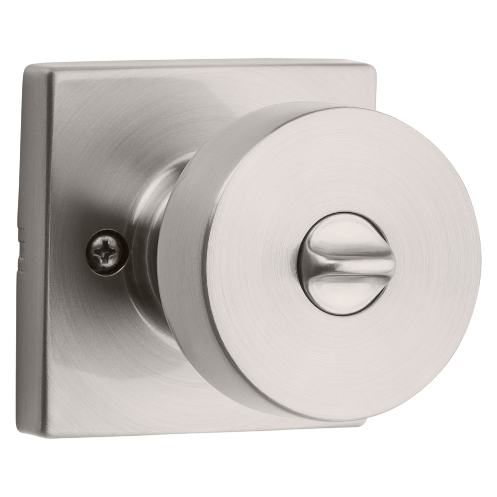 Cambie Knob - Keyed, Satin Nickel