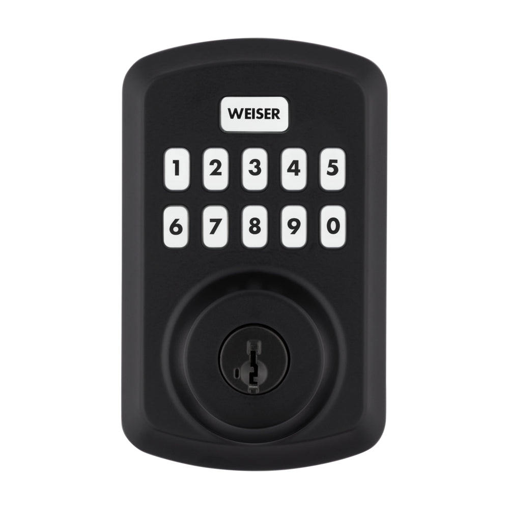 Powerbolt 3 Electronic Deadbolt, Matte Black