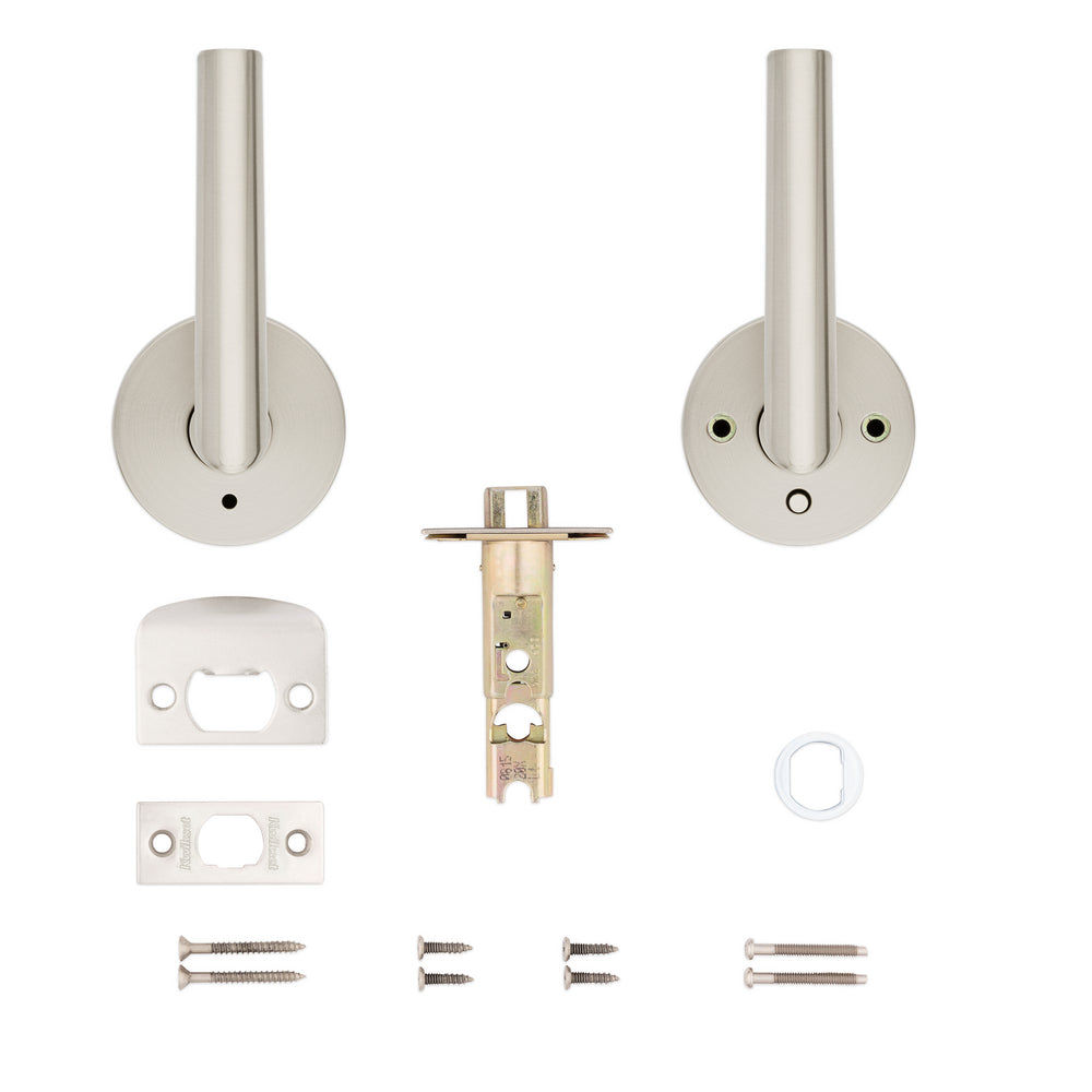 Milan Lever - Privacy, Satin Nickel