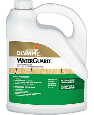 OLYMPIC WATERGUARD WATERPROOFING CLEAR SEALANT FOR WOOD  3.78L