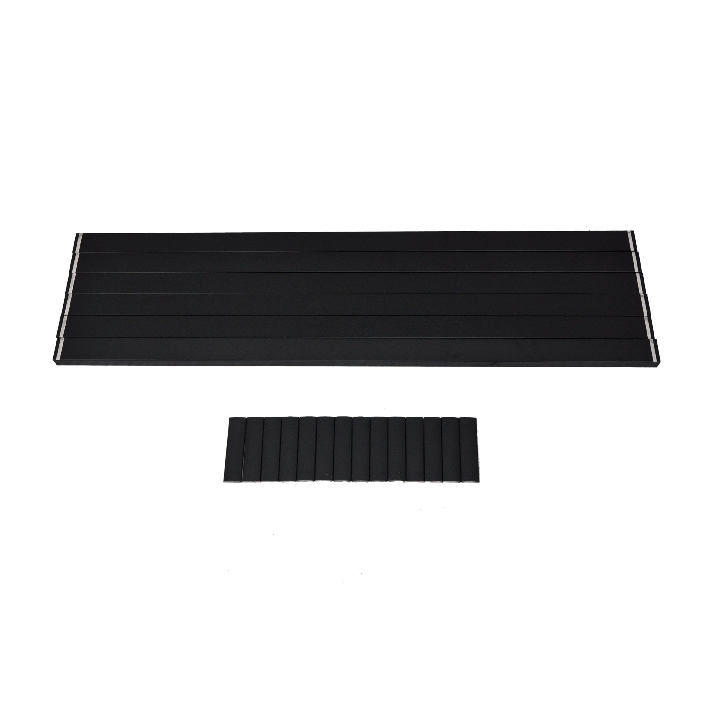 3' Wide Pickets, Textured Black (For 42")