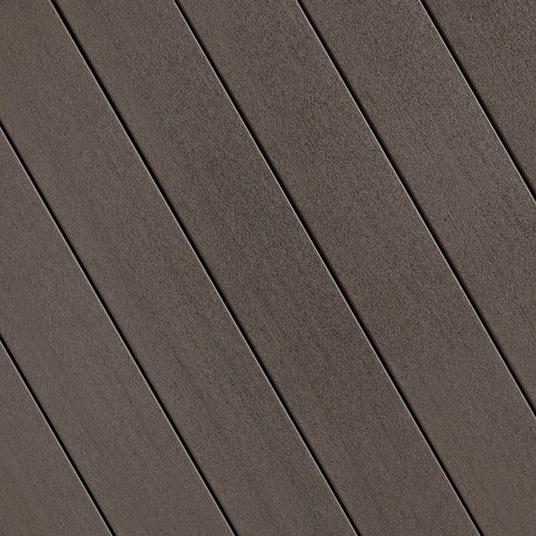 FIBERON PROMENADE GROOVED DECKING WEATHERED CLIFF  1 in x 6 in x 12 ft