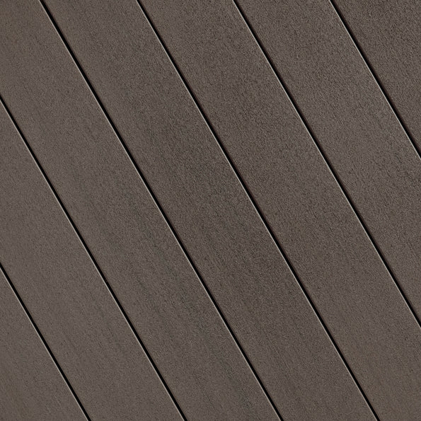 1" x 6" x 20' Fiberon Promenade Square Decking, Weathered Cliff