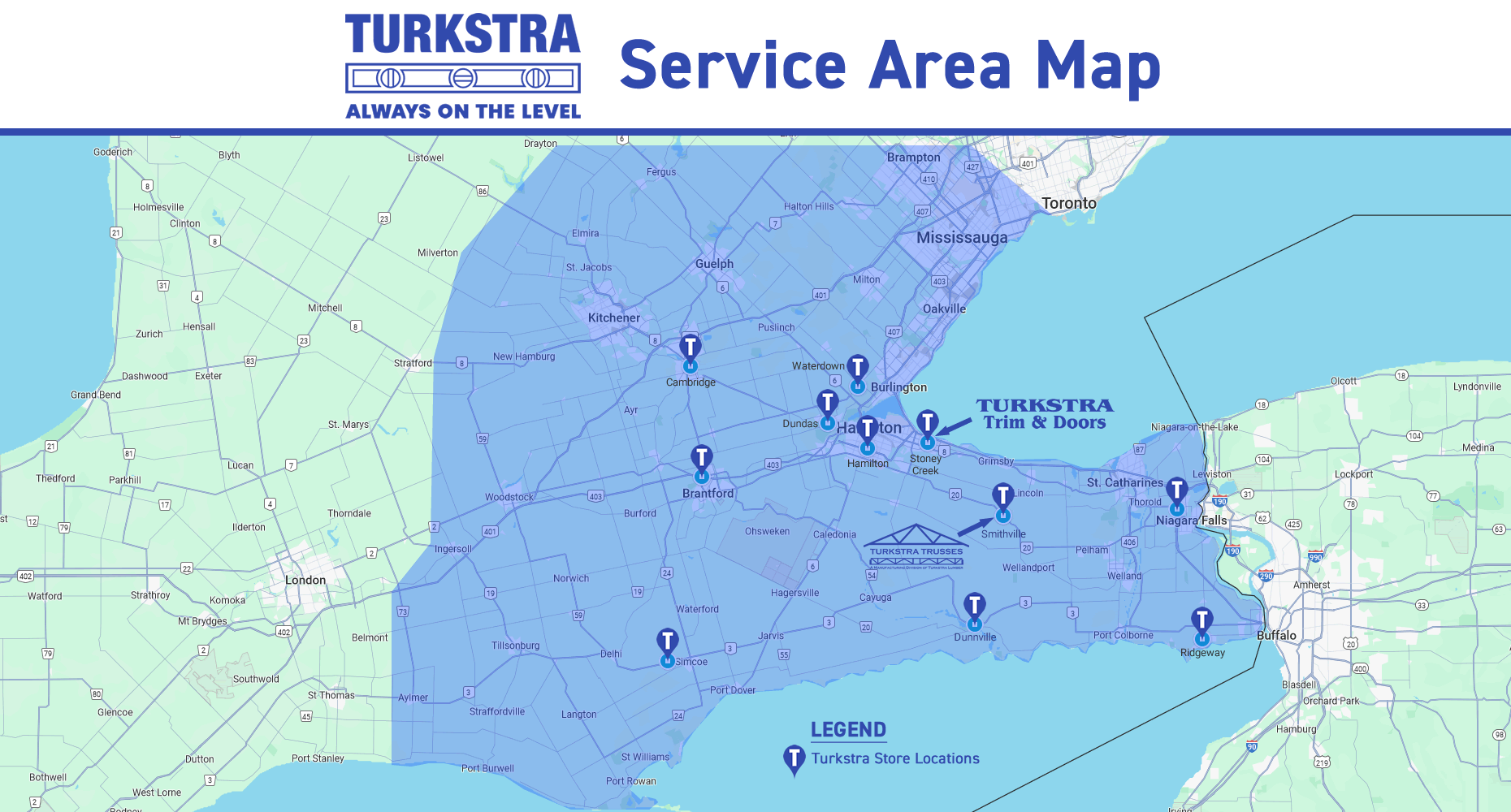 Turkstra Area Map
