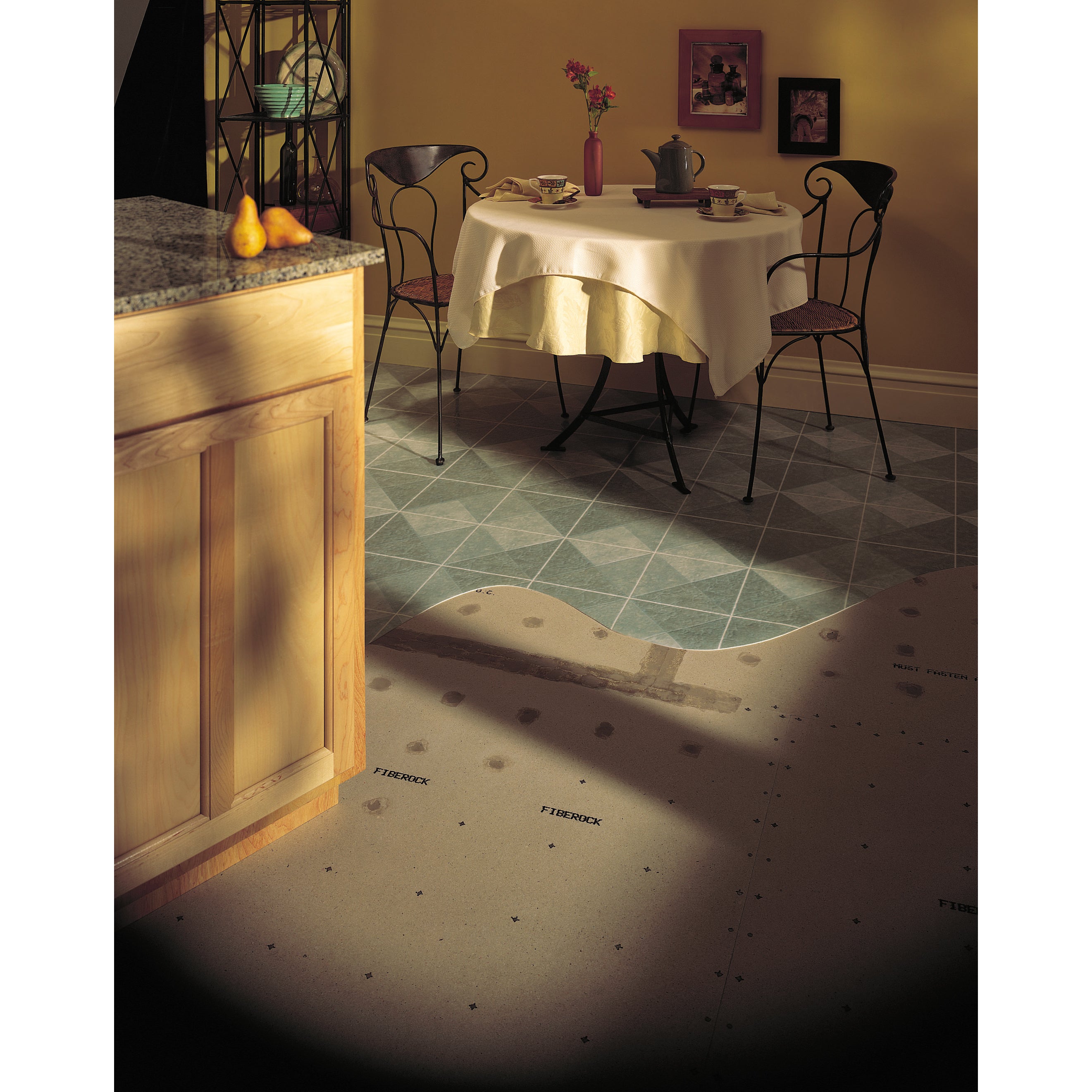 1/4"x4'x4' Aqua-Tough Underlayment Square Edge