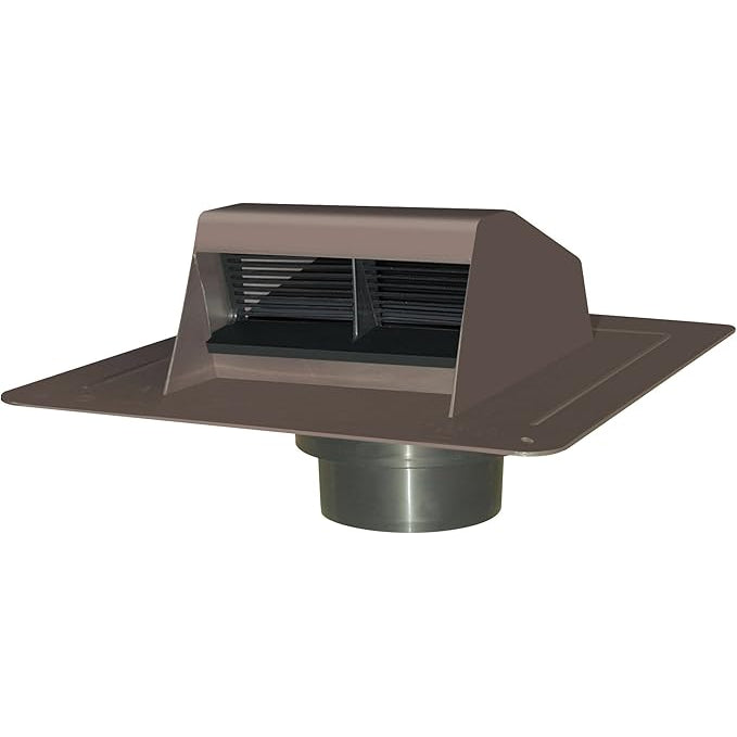 Bathroom Exhaust Vent, Brown