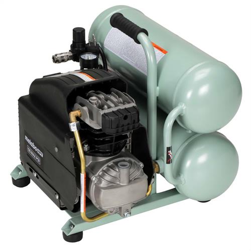 Portable 4 Gallon Twin Stack Air Compressor