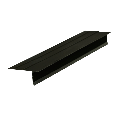 10' Steel Eavestarter, Charcoal
