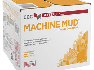 CGC Machine Mud Drywall Compound, Ready-Mixed, 17 Liter Carton, 1 Carton