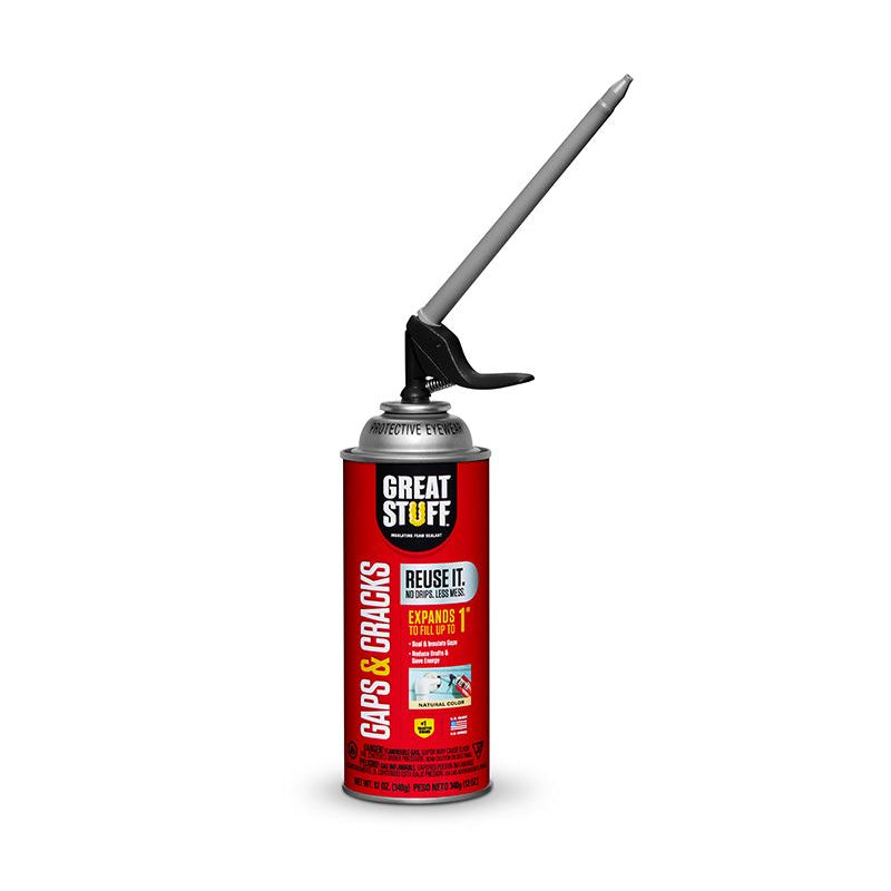 12oz SMART DISPENSER™  Gaps & Cracks Insulating Foam Sealant
