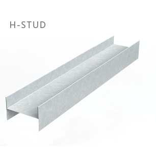 2" x 10' Area Separation "H" Stud