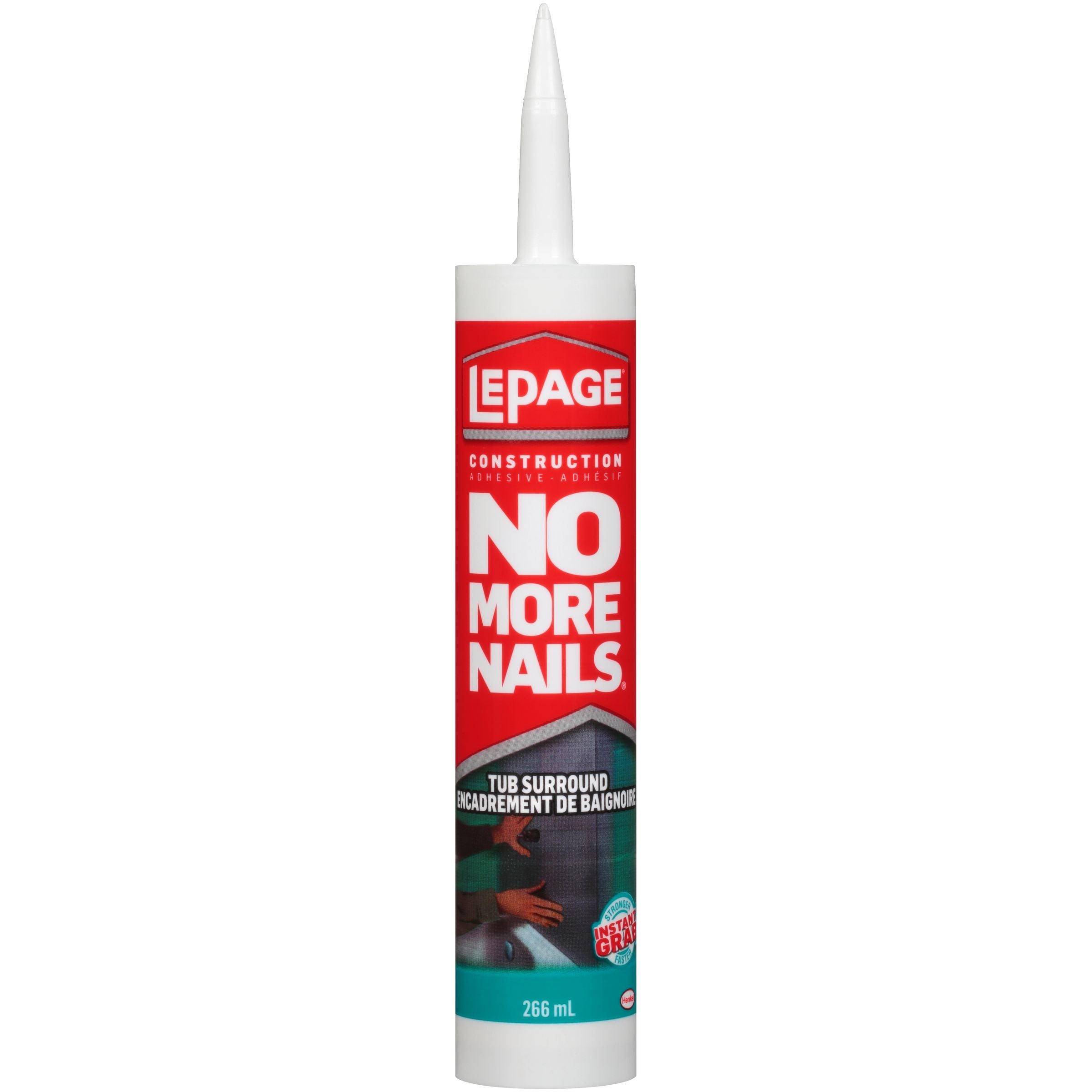LePage No More Nails Tub Surround Adhesive 266ml, White