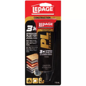 LePage PL Premium Adhesive 118ml, Tan