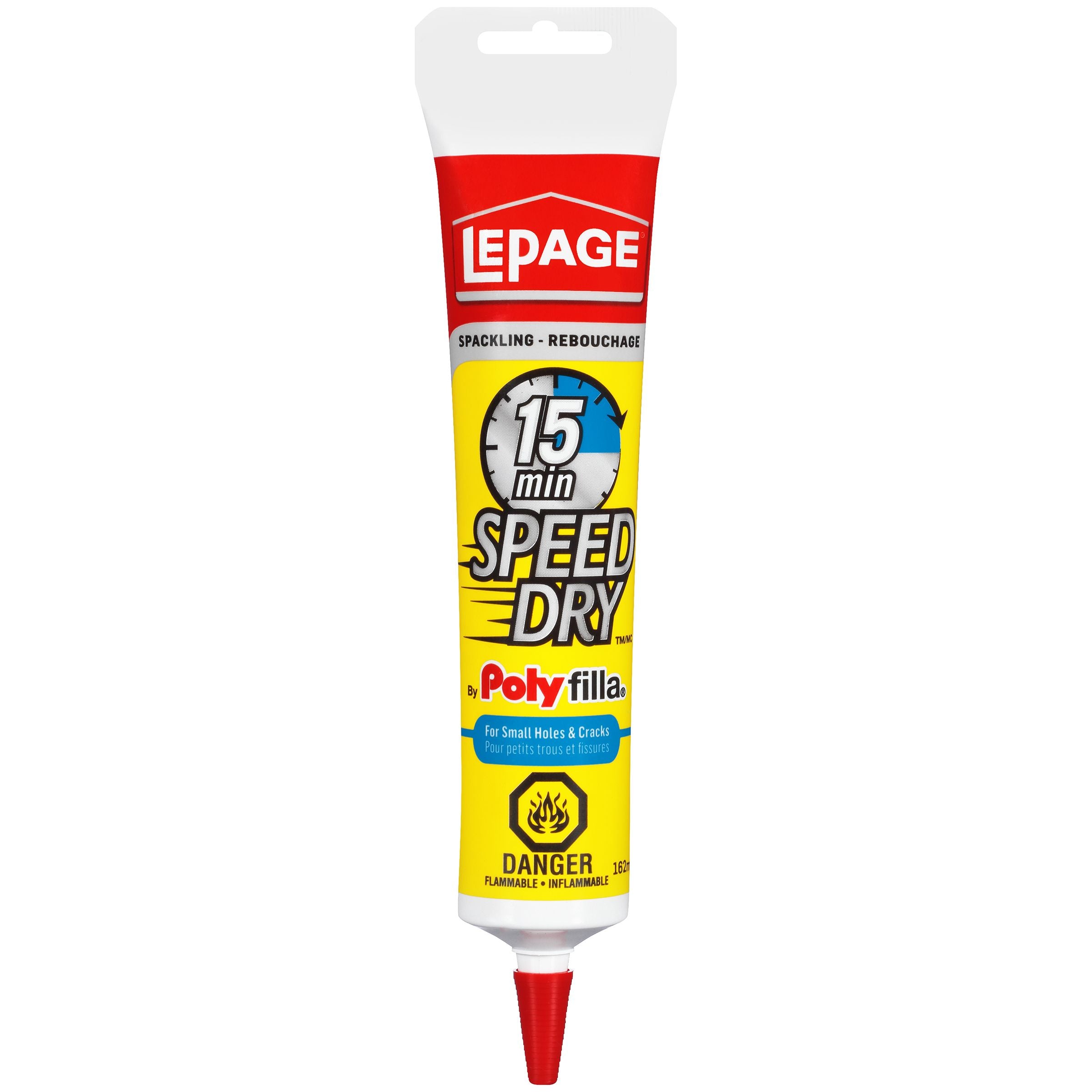 LePage Polyfilla Spackling 162ml, Off-white