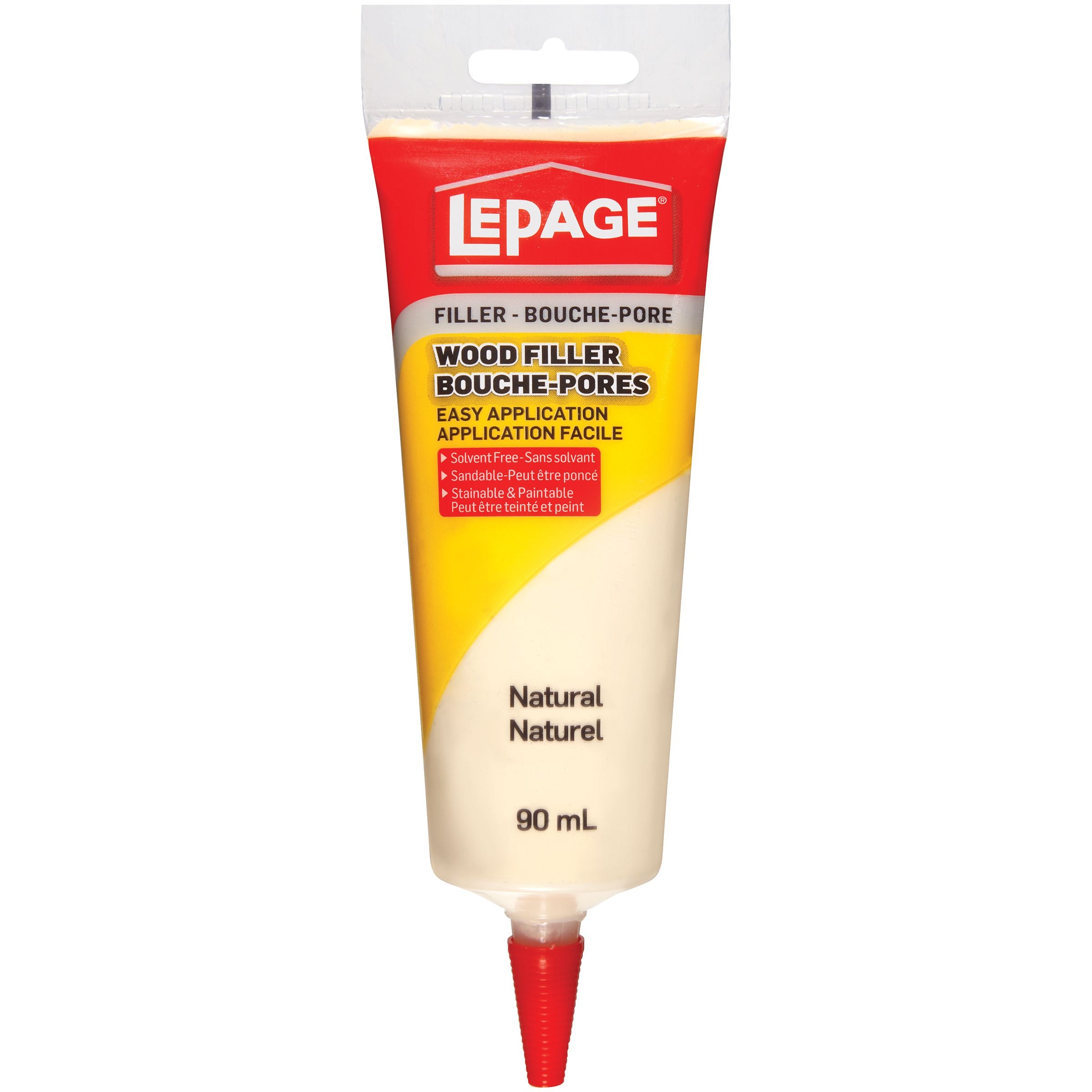 LePage Wood Filler 90ml, Natural Tinted