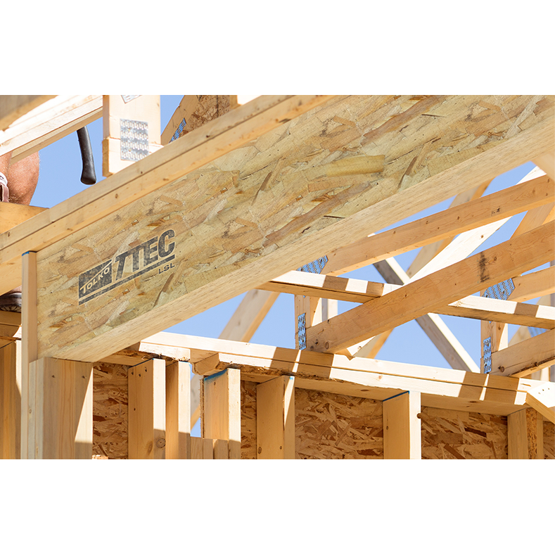 1 3/4” X 11 7/8” T-tec 1.35E Laminated Strand Lumber beam