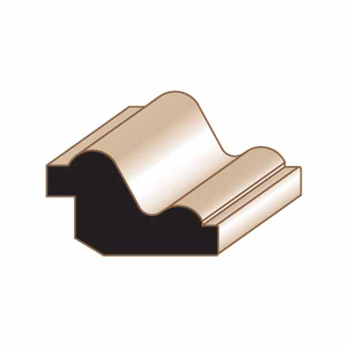 7/8” X 1 1/2” Oak Bolection Trim