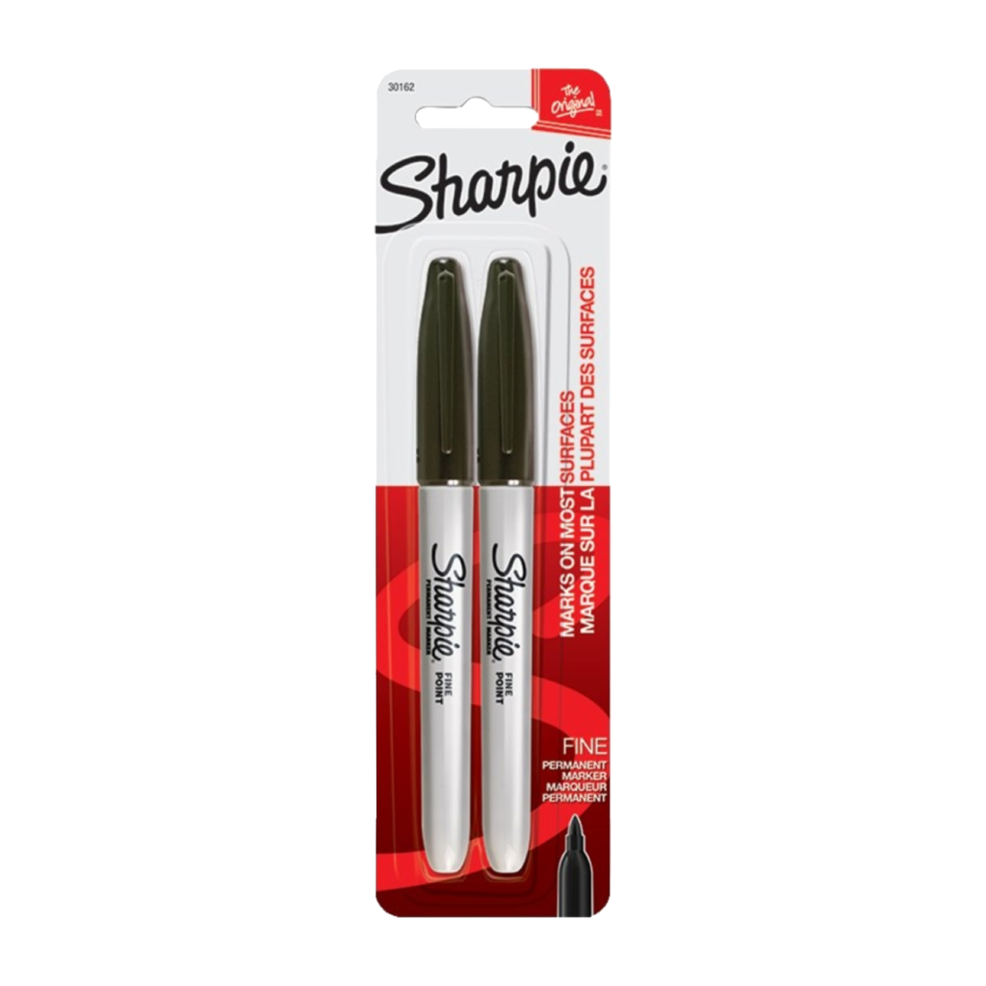 Sharpie Fine Point Permanent Marker 2/PACK Black