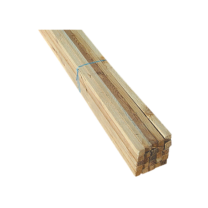 1" X 1" X 8' Western Red Cedar Nailing Strip for Lattice