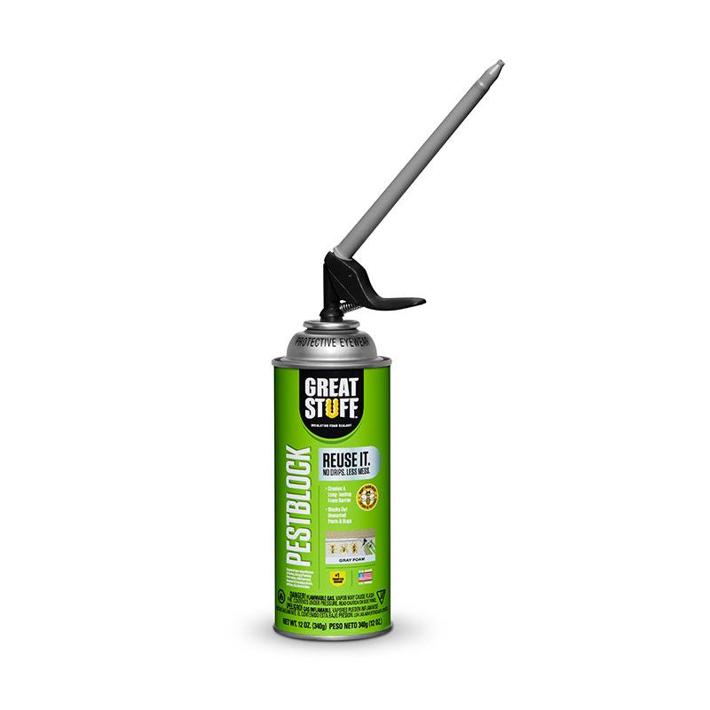 GREAT STUFF™  SMART DISPENSER™  Pestblock Insulating Foam Sealant 12oz