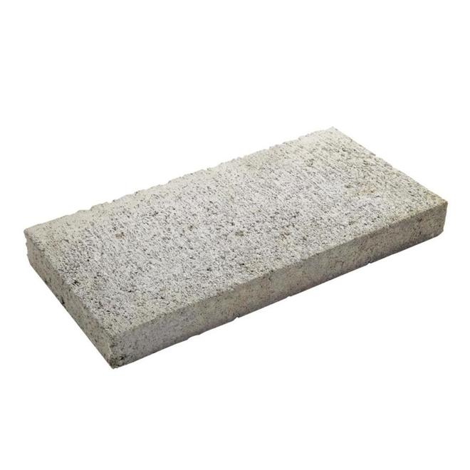 1-5/8"x8"x16" Patio Slab Paver Concrete Grey
