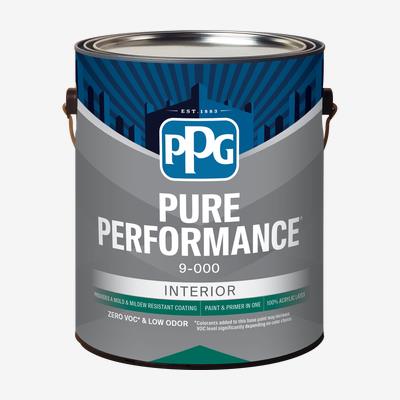 PPG PURE PERFORMANCE - INTERIOR LATEX PAINTS PASTEL BASE EGGSHELL 3.78 L
