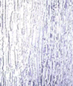 A close-up of the rain profile of privacy glass