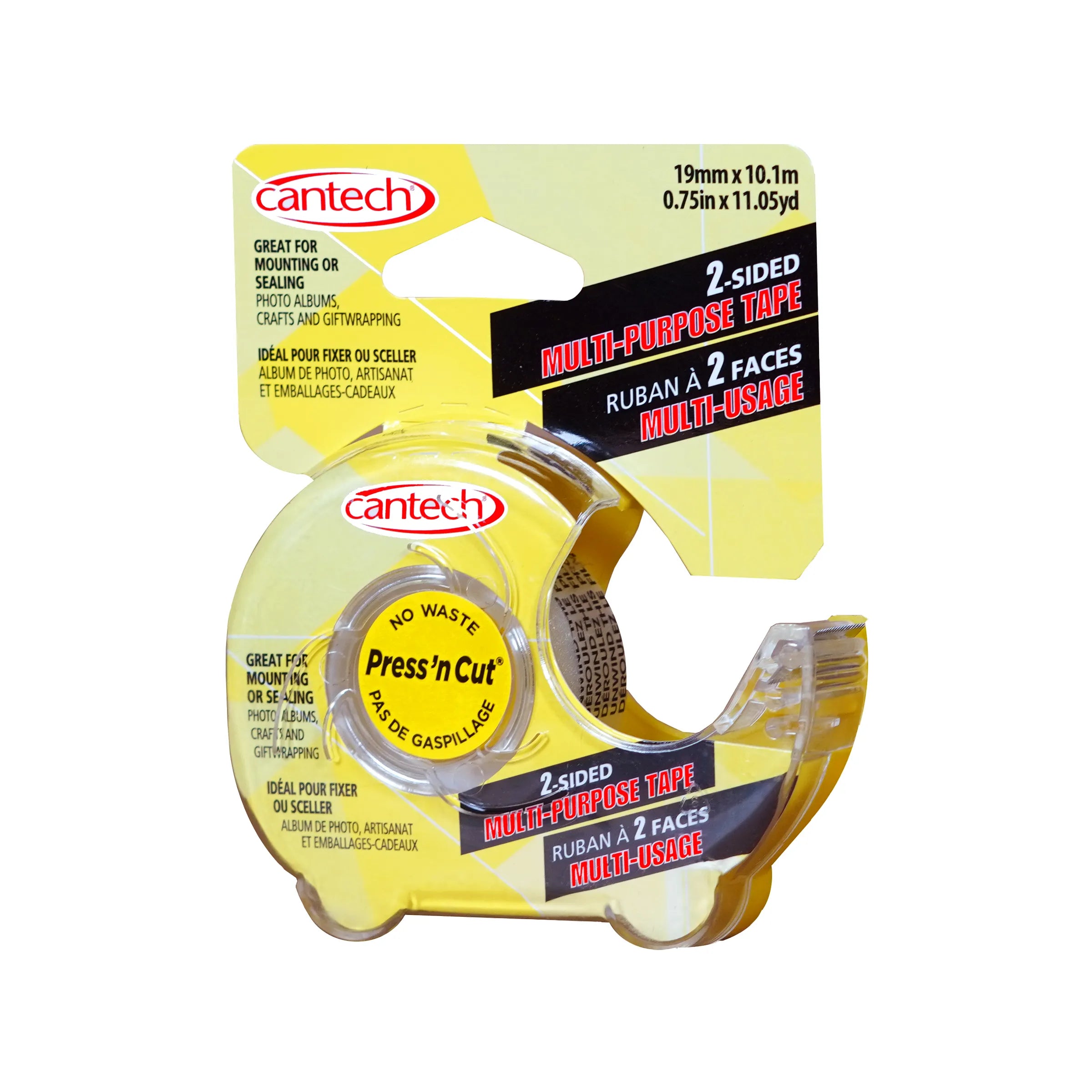 18mm x8m Double Sided Tape, Clear