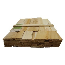 Wide Unsplit Variable Width Cedar Shims