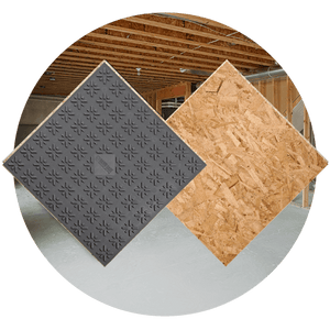 Barricade® Subfloor Air Plus 3/4” X 2’ X 2’ panels