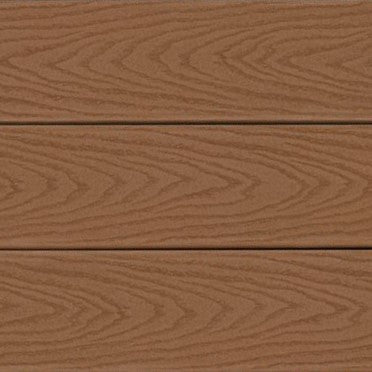 1" x 6" x 20' Trex Enhance Square Edge Decking, Saddle