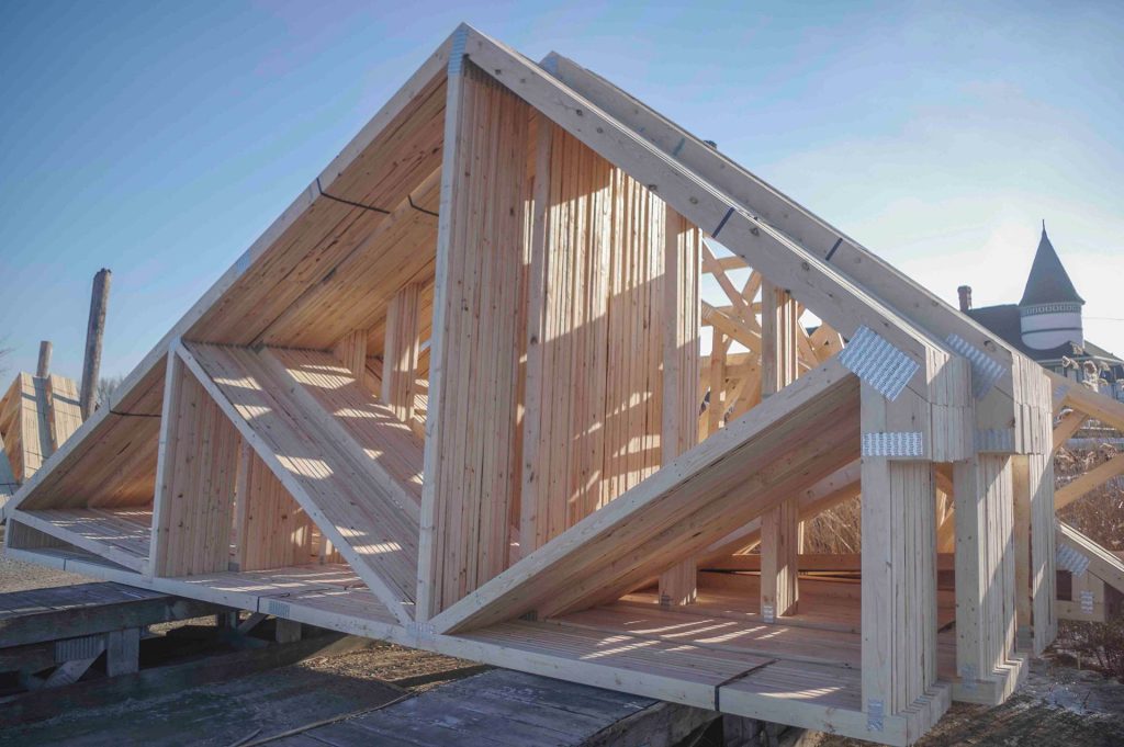 Wood Roof Trusses