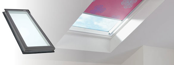 A fixed skylight from Velux