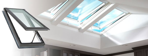 A manual venting skylight by Velux